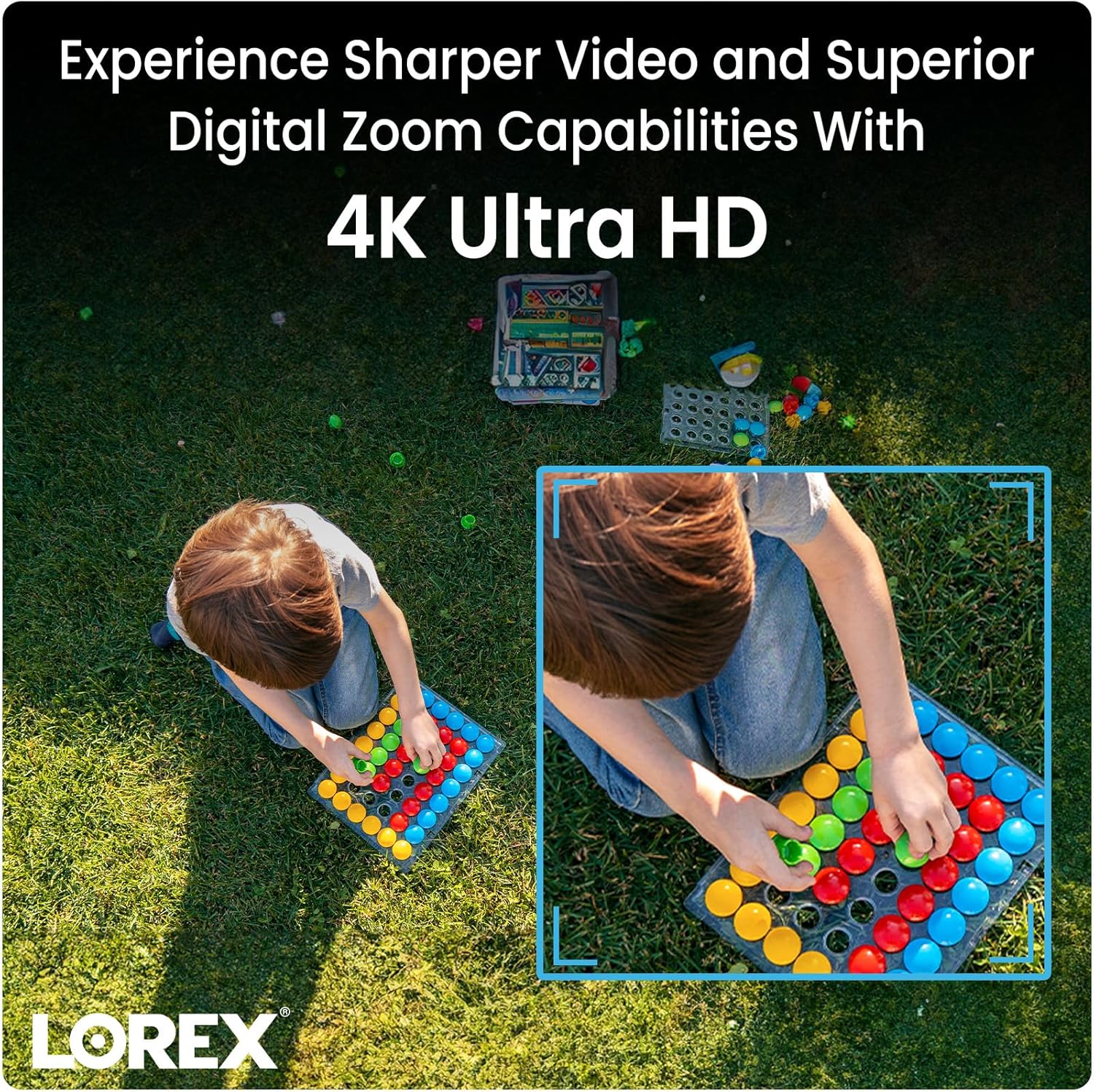 4K Wired Security Camera for Indoor Outdoor Home Surveillance D8650