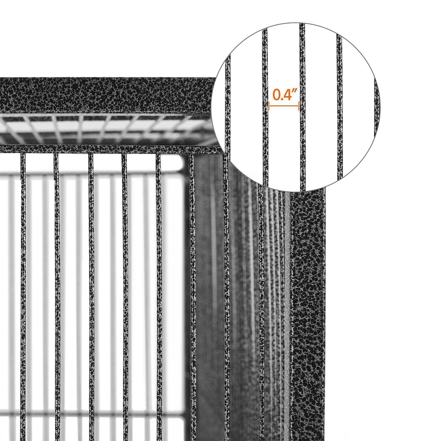 Metal Bird Cage with Rolling Detachable Stand B653