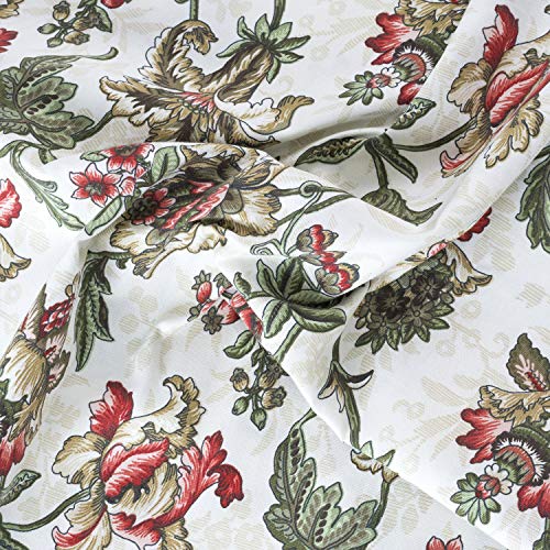 Floral Tailored Tier Curtain, 56" x 24" P5294