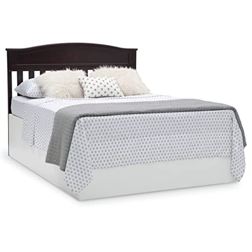 4-in-1 Convertible Baby Crib, White A782