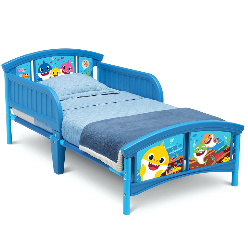 Toddler Bed and Dual Sided Crib Mattress Bundle Y106423