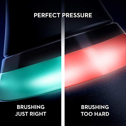 Electric Toothbrush with 4 Brush Heads, Black T716804