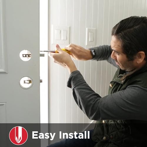Keyless Electronic Touchpad Deadbolt with Auto Lock, Matte Black G390