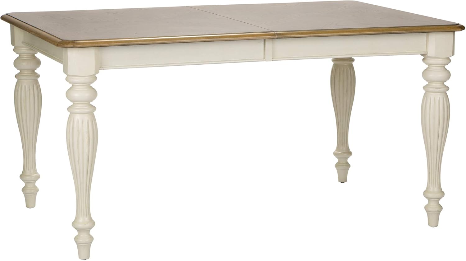 7 Piece Rectangular Table Set, White G25572