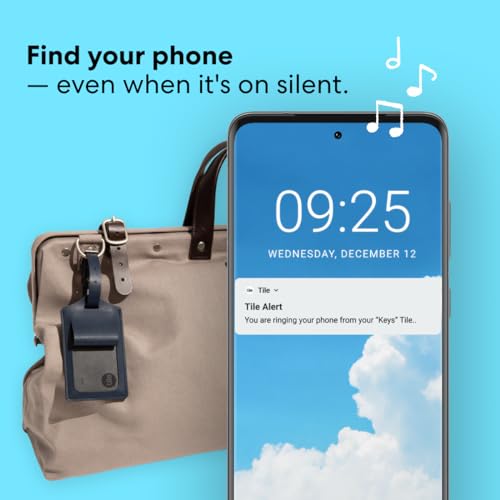 Bluetooth Tracker for Wallet, Luggage and Keys, 250 ft Range, Water-Resistant Z15863