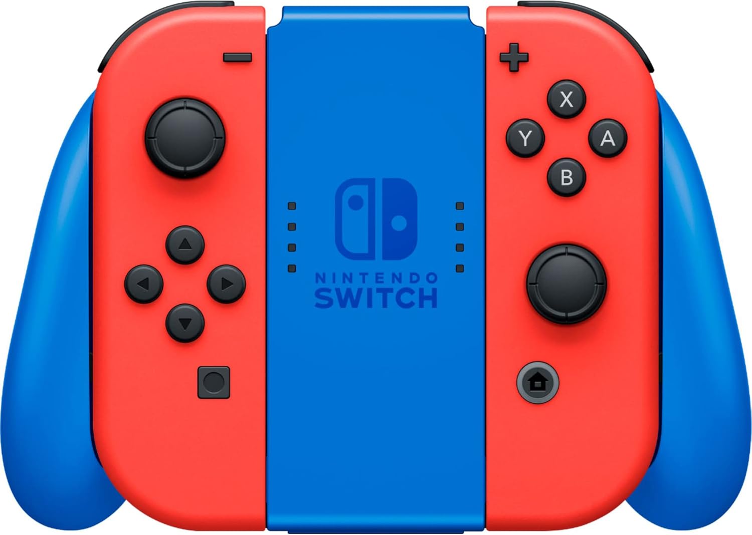 Mario Red & Blue Edition Console with Red Joy-Con, Blue Dock, 32GB Storage, 7-in-1 Carrying Case F2649