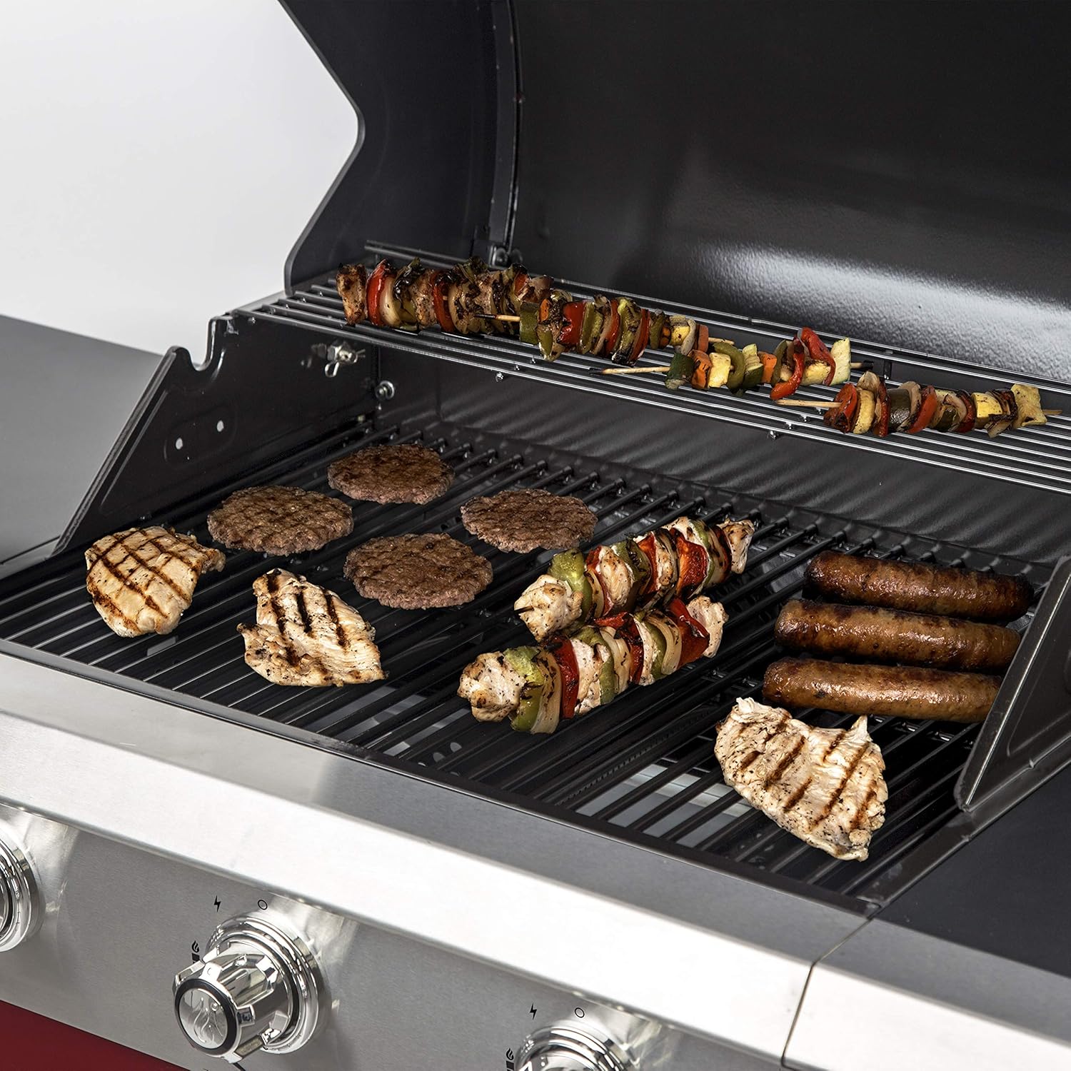 3 Burner Red LP Gas Grill H787