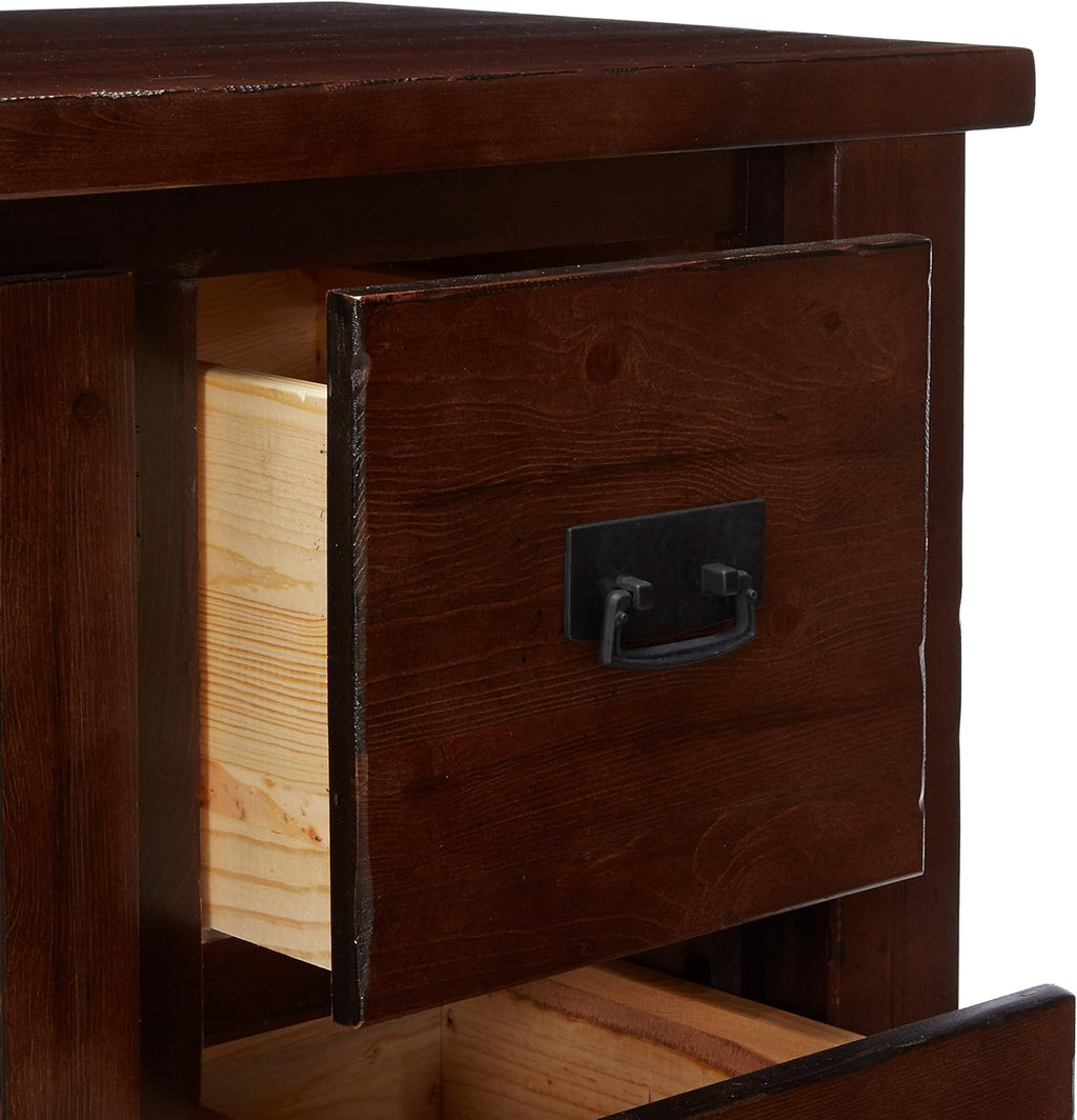 Trestlewood Dresser, 60" x 19" x 48", Brown B74250