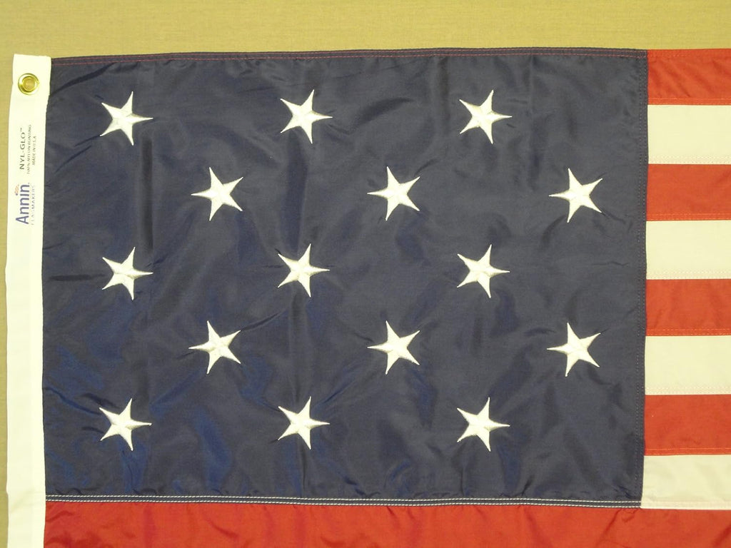 Dyed Nylon American Flag, 3 x 5 Feet P120