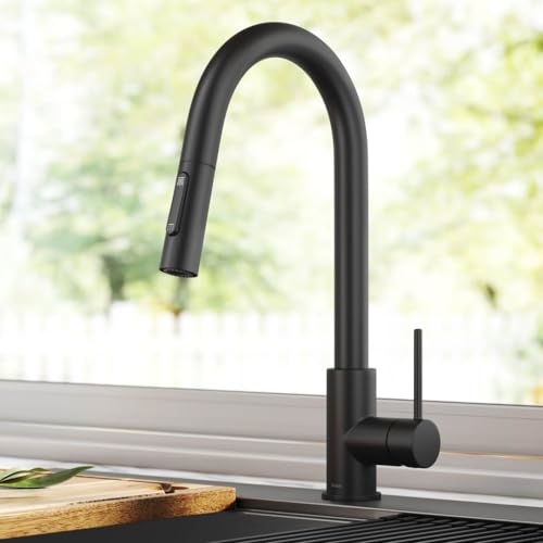 Modern Single-Handle Touch Kitchen Sink Faucet with Pull Down Sprayer in Spot Free Stainless Steel E339584