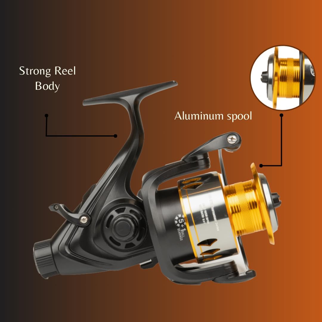 Spinning Reel 600 STS, 5.2:1 Gear Ratio, 22lb Drag J56027