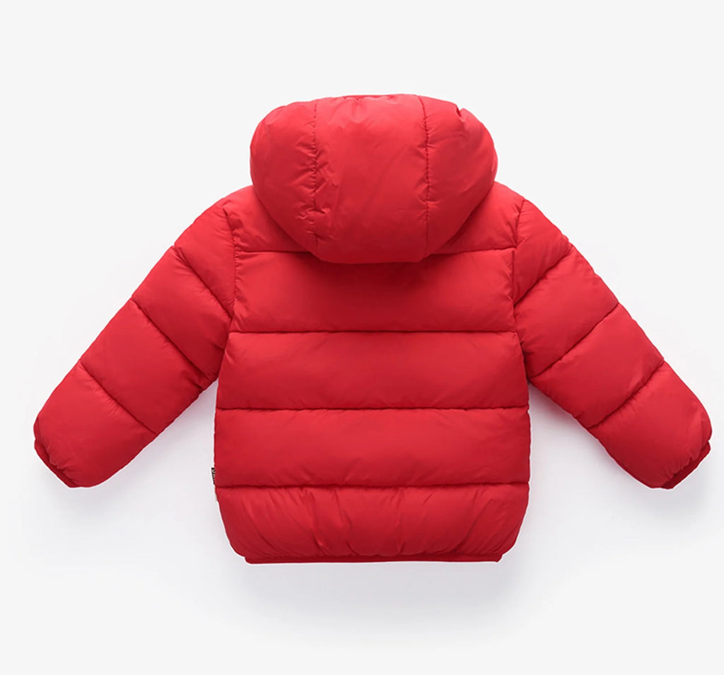 Kids Winter Hooded Jacket Thick Warm Outwear N262078