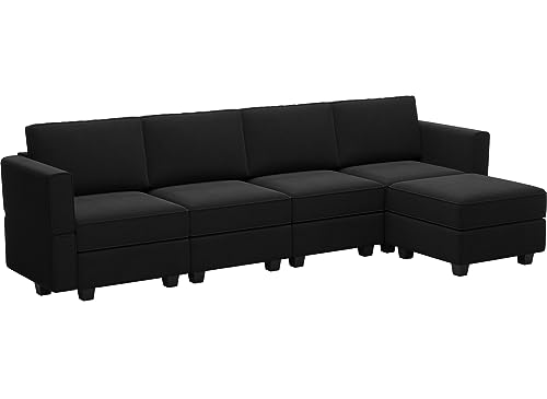 Modular Sectional Sofa with Storage and Ottoman Z81815