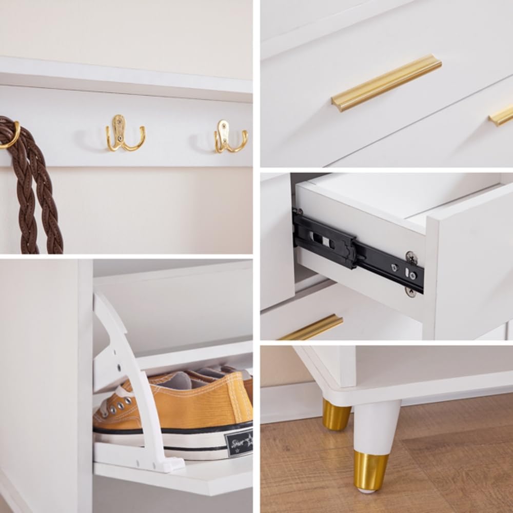 Entryway Armoire with Drawers, Shelves, and Shoe Storage V839376