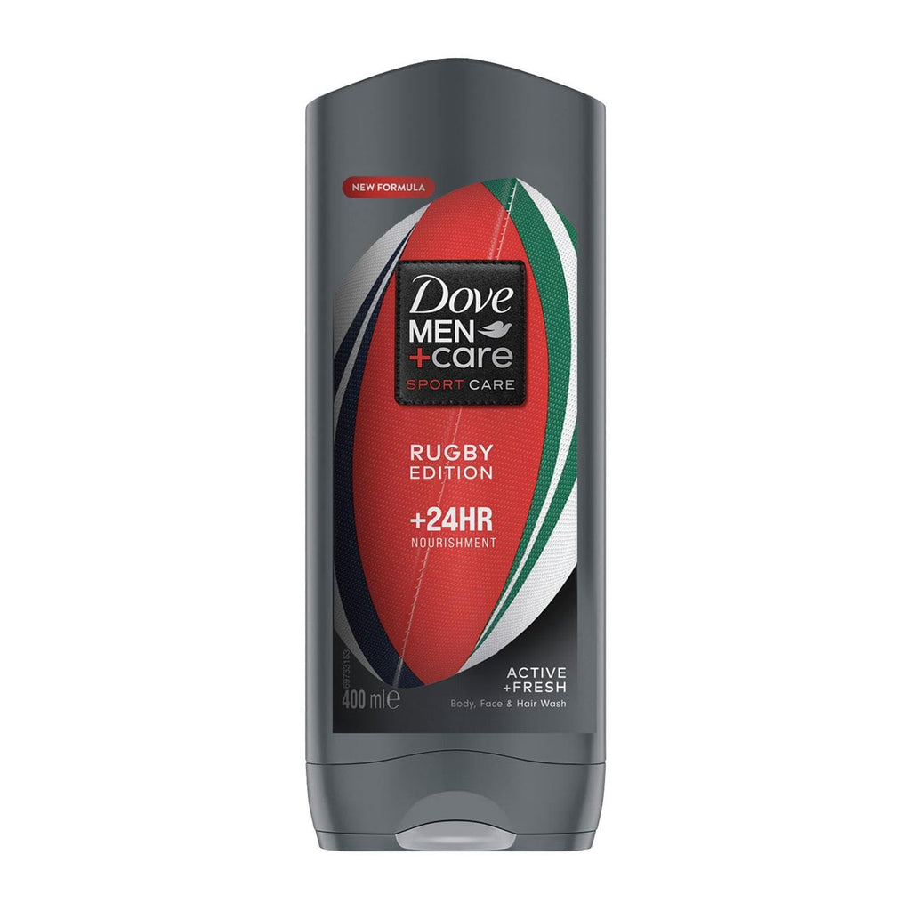 Dove Men+Care Sport Active+Fresh Body Wash, 13.5 Ounce / 400 Ml (Pack of 3) International Version