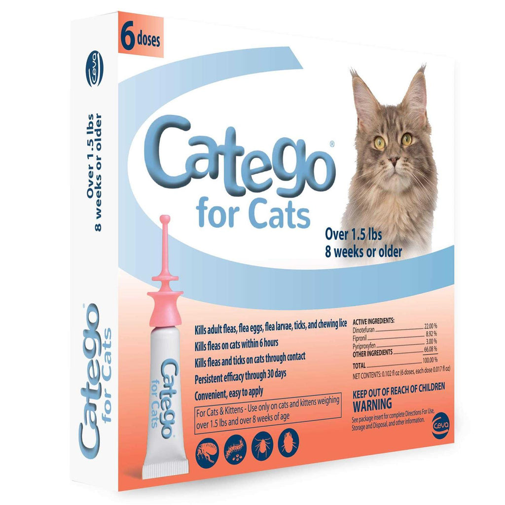 Catego Flea &amp; Tick Treatment for Cats - Pet Supplies online store