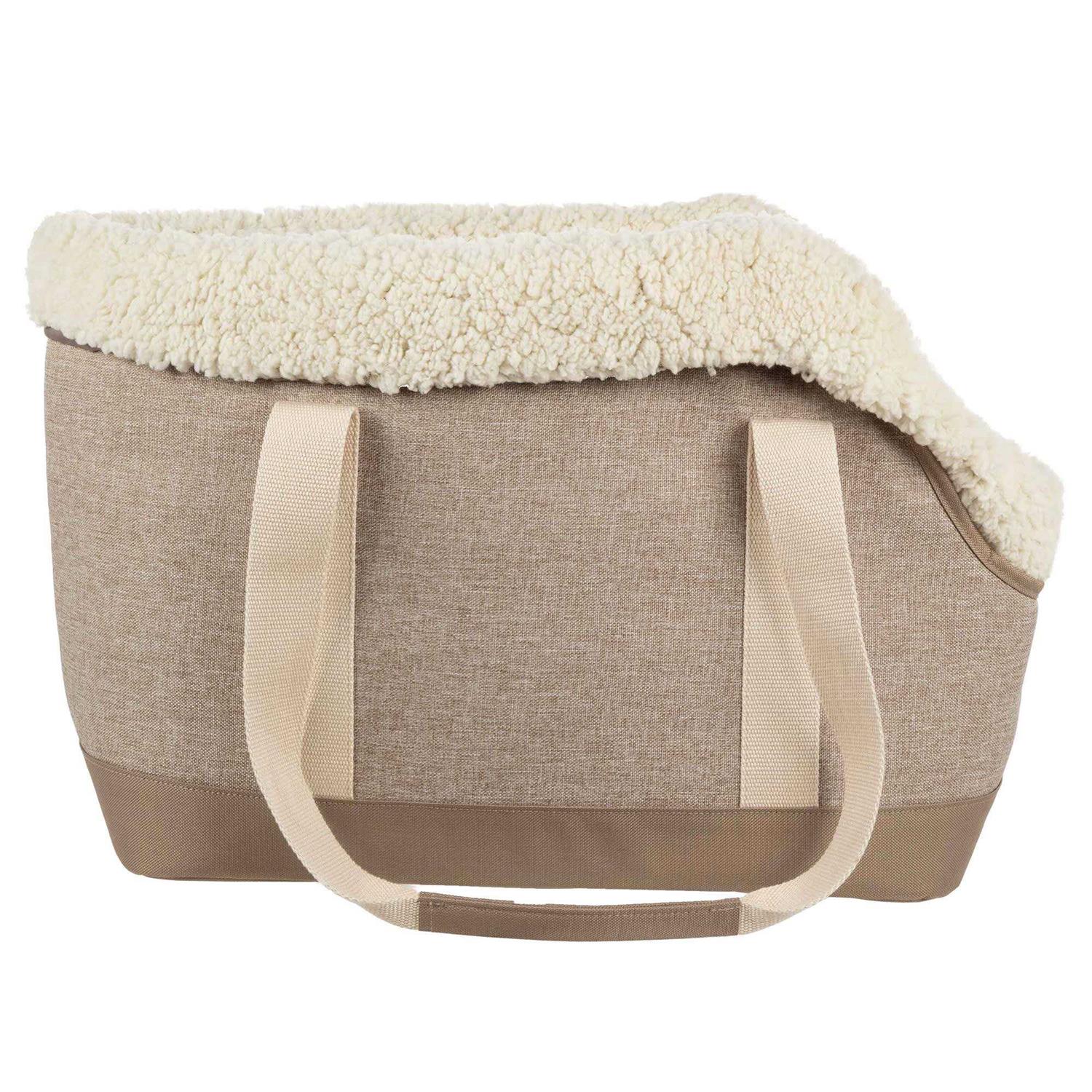 Sherpa Tan Luxe Tote Pet Carrier E385424