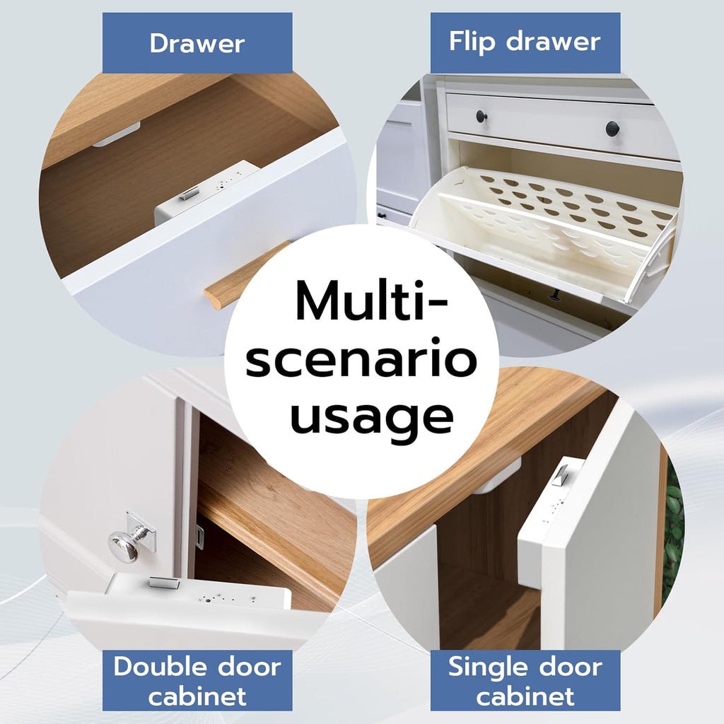 RFID Child Proof Cabinet Locks with Bluetooth Keyless Electronic G38217
