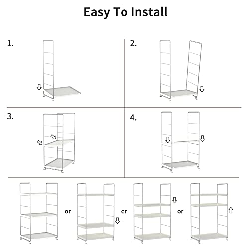 3-Tier Bathroom Organizer Countertop Corner Storage Shelf Q8916