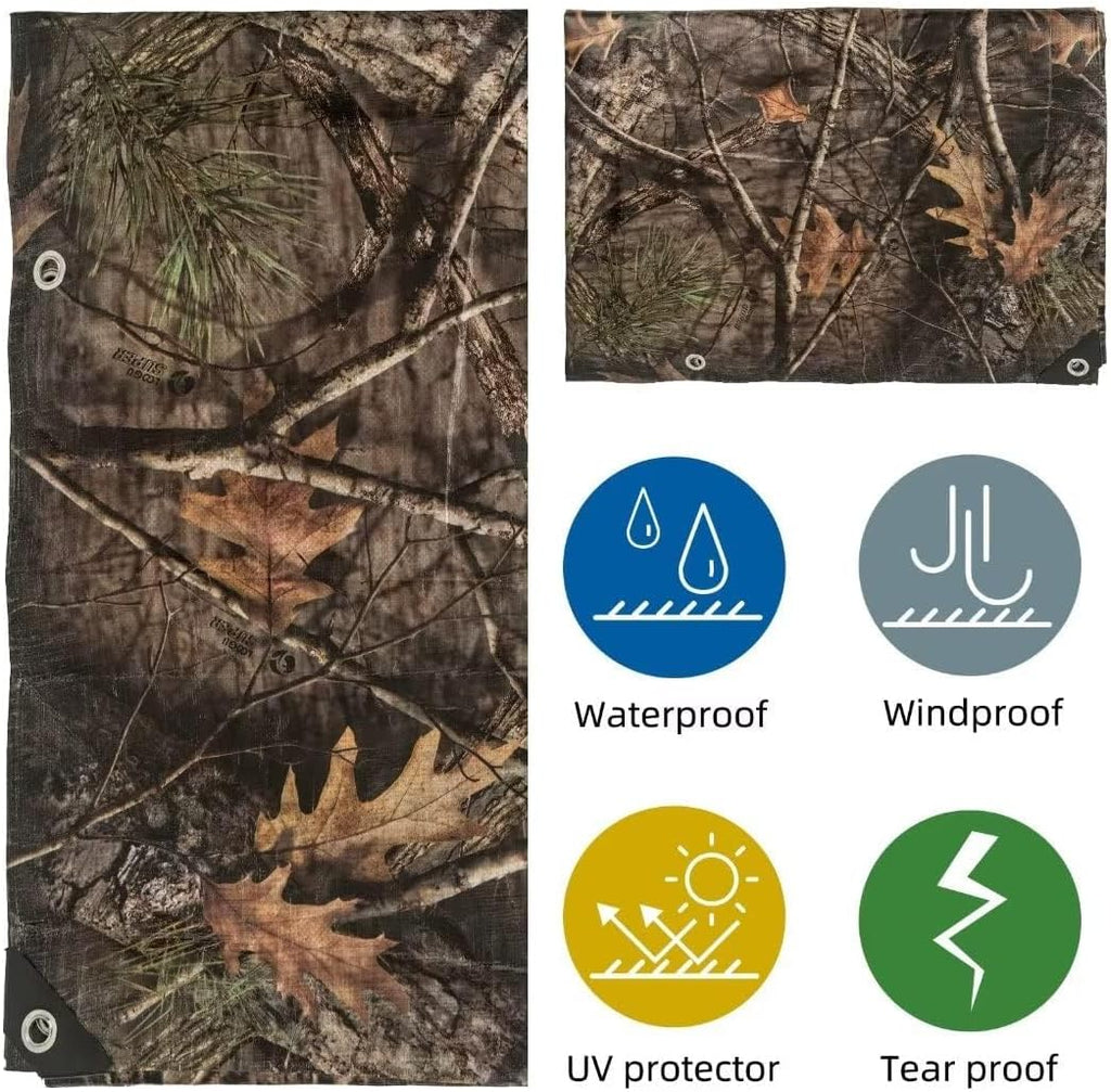 Heavy Duty Waterproof Tarp, Multi Purpose Poly Cover X5622