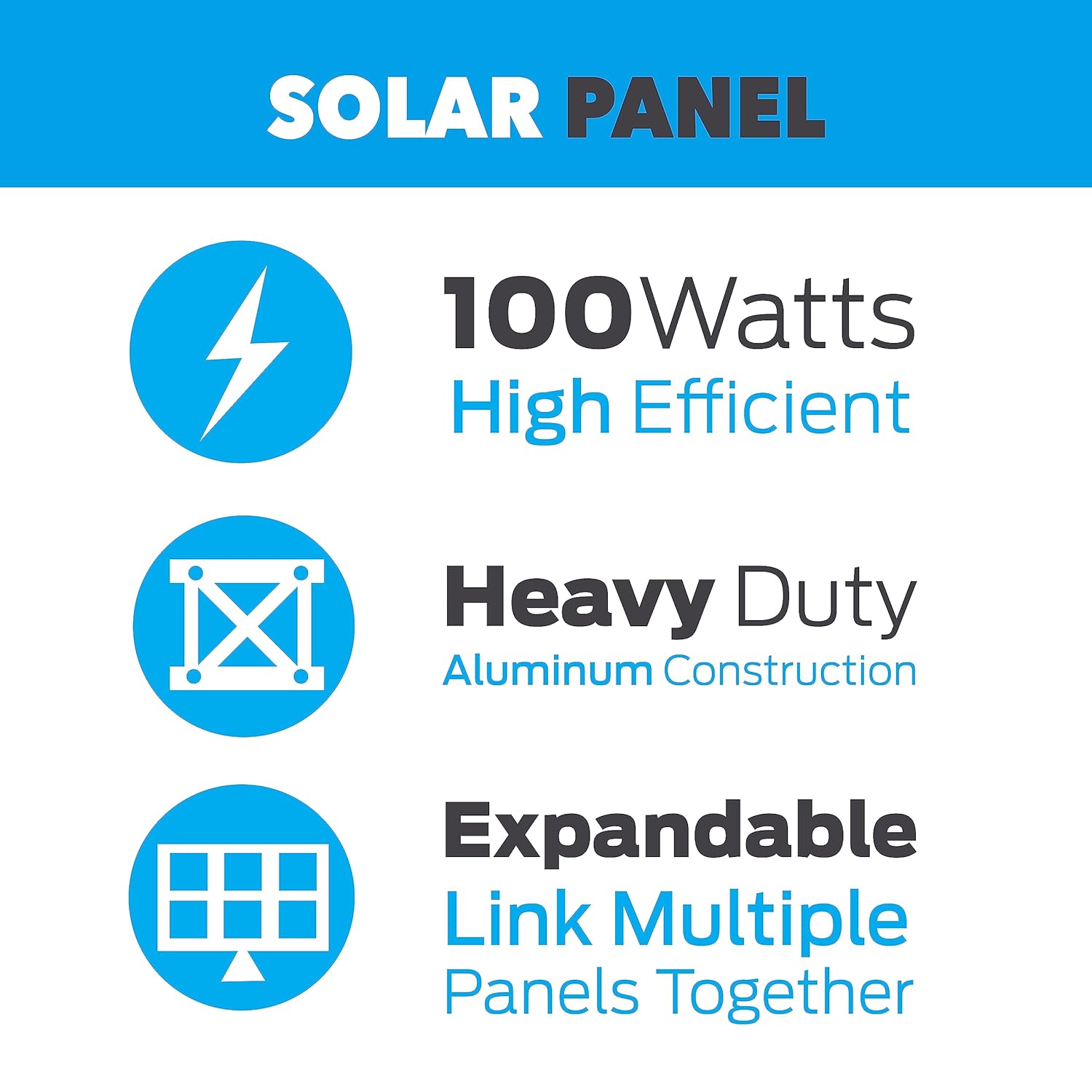 100W 24V Portable Solar Panel for Power Station and RV Z787
