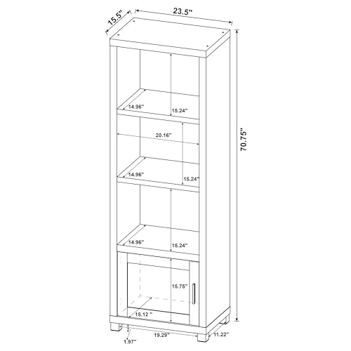 3-Piece Entertainment Center, Antique Pine J443