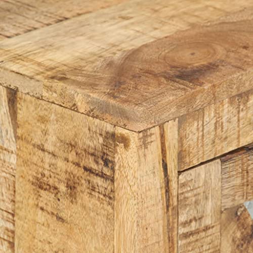 Solid Wood Mango Sideboard with Storage for Living Room Dining Room Q669372