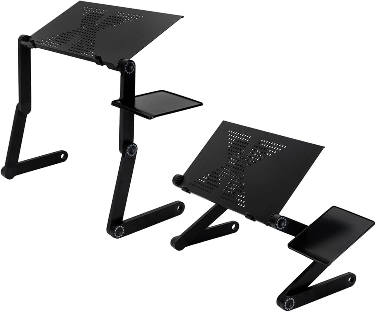 Adjustable Laptop Stand Lap Desk with Mouse Pad for Bed Couch T57606