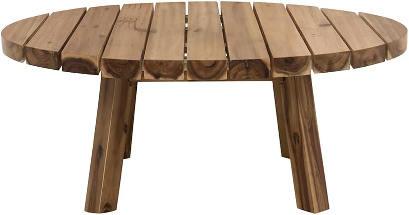 Solid Acacia Wood Coffee Table Z908103