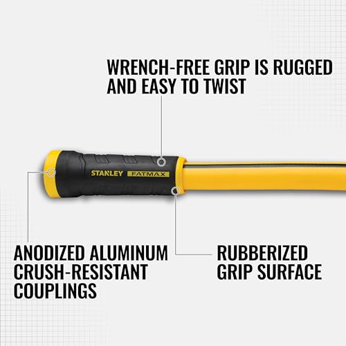 Water Hose, 50 ft x 5/8 in, Yellow L625