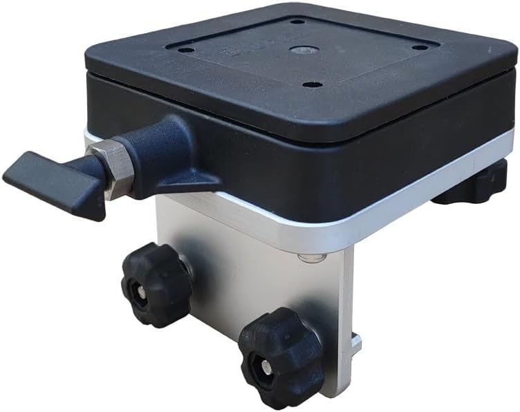 Aluminum Downrigger Bracket with Swivel Base for Boat Track Systems B800