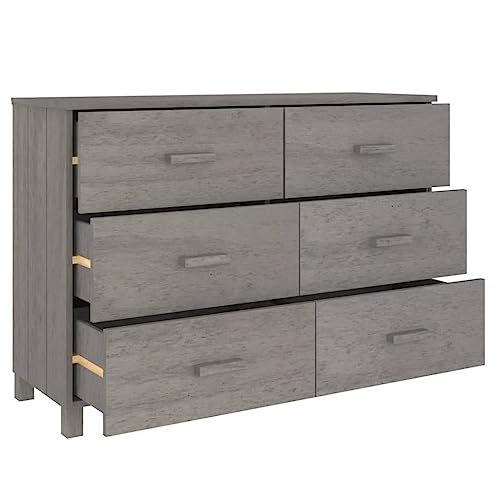 Solid Wood Pine Sideboard with Storage and Display Space H37533