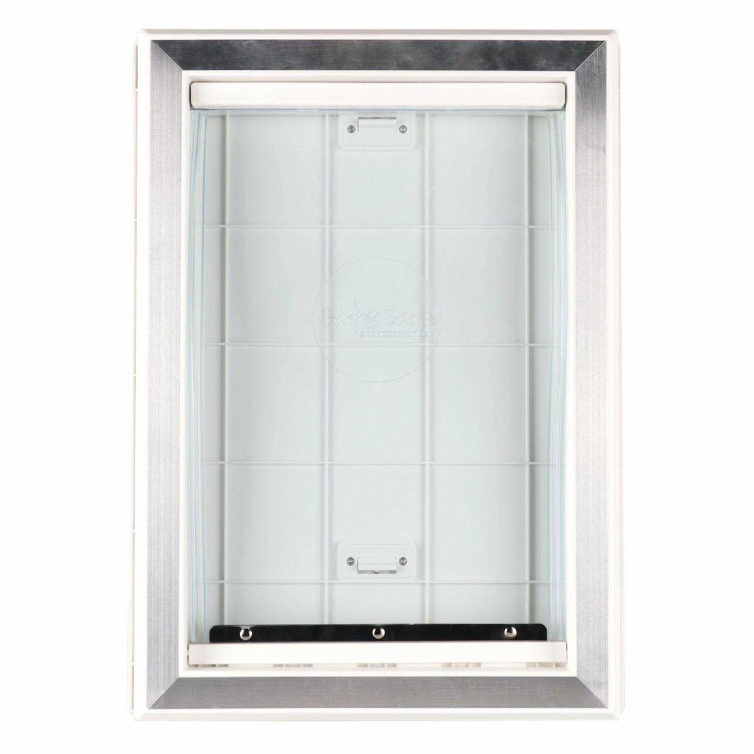 BarksBar Large Plastic Dog Door with Aluminum Lining - Pet Supplies online store