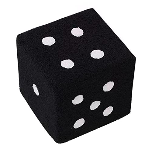 Dice Foot Rest Stool Cube for Living Room Bedroom Office E95259