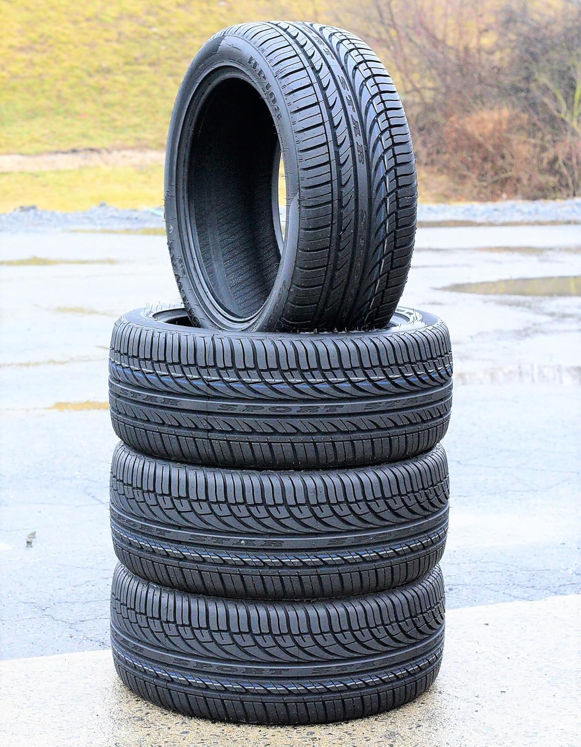 Set of 4 All-Season Passenger Car Performance Radial Tires 205/50R16 87V M64791
