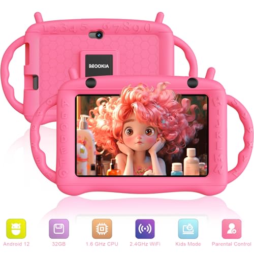 Kids Tablet 7 inch Learning Tablet with Parental Control and Drop-Proof Case B2351