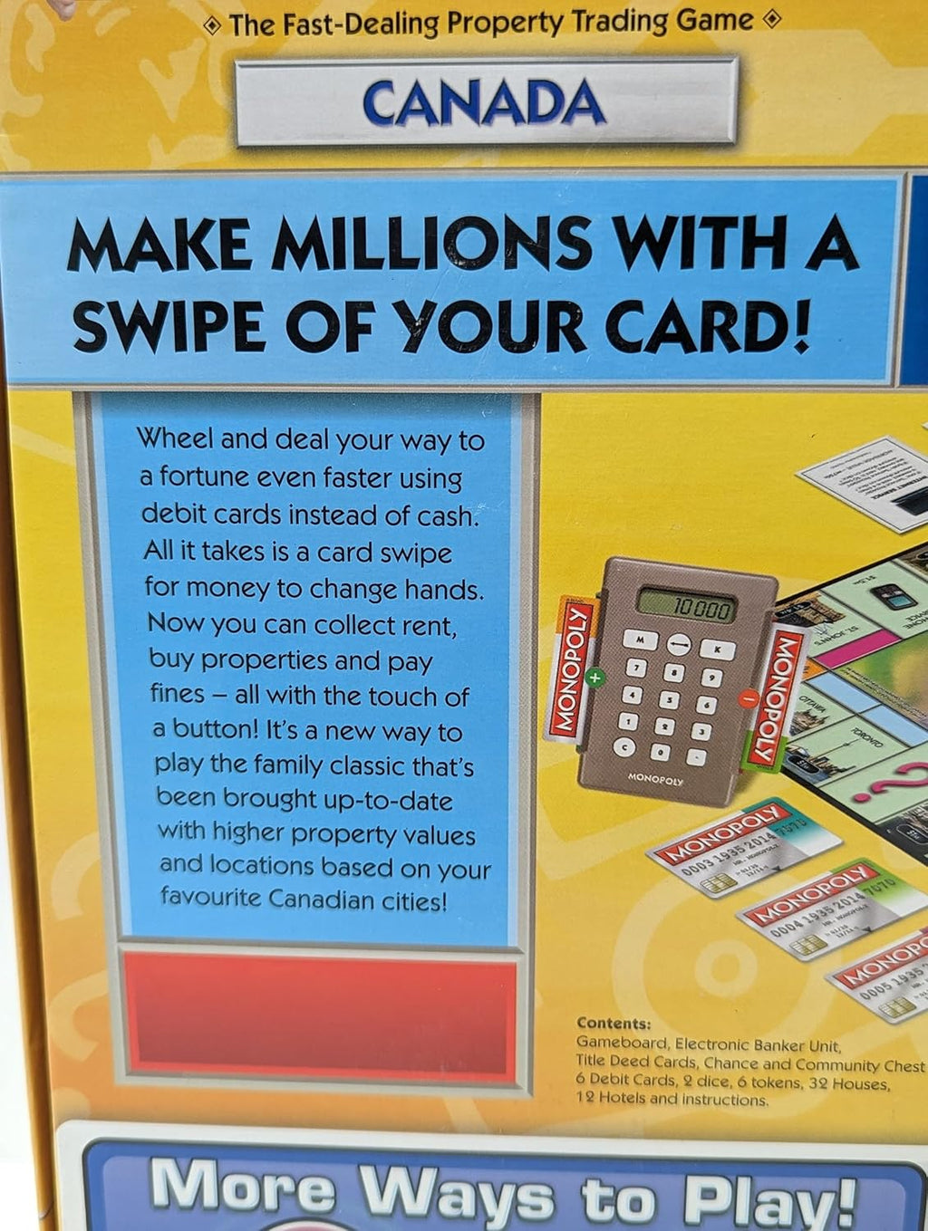 Electronic Banking Edition Board Game M219855