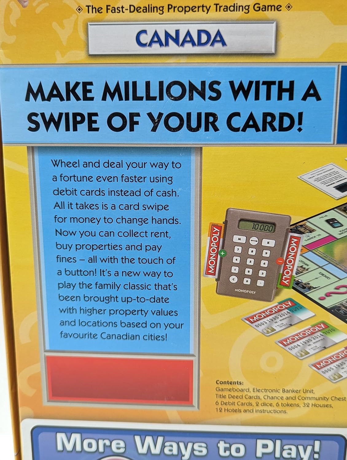 Electronic Banking Edition Board Game M219855
