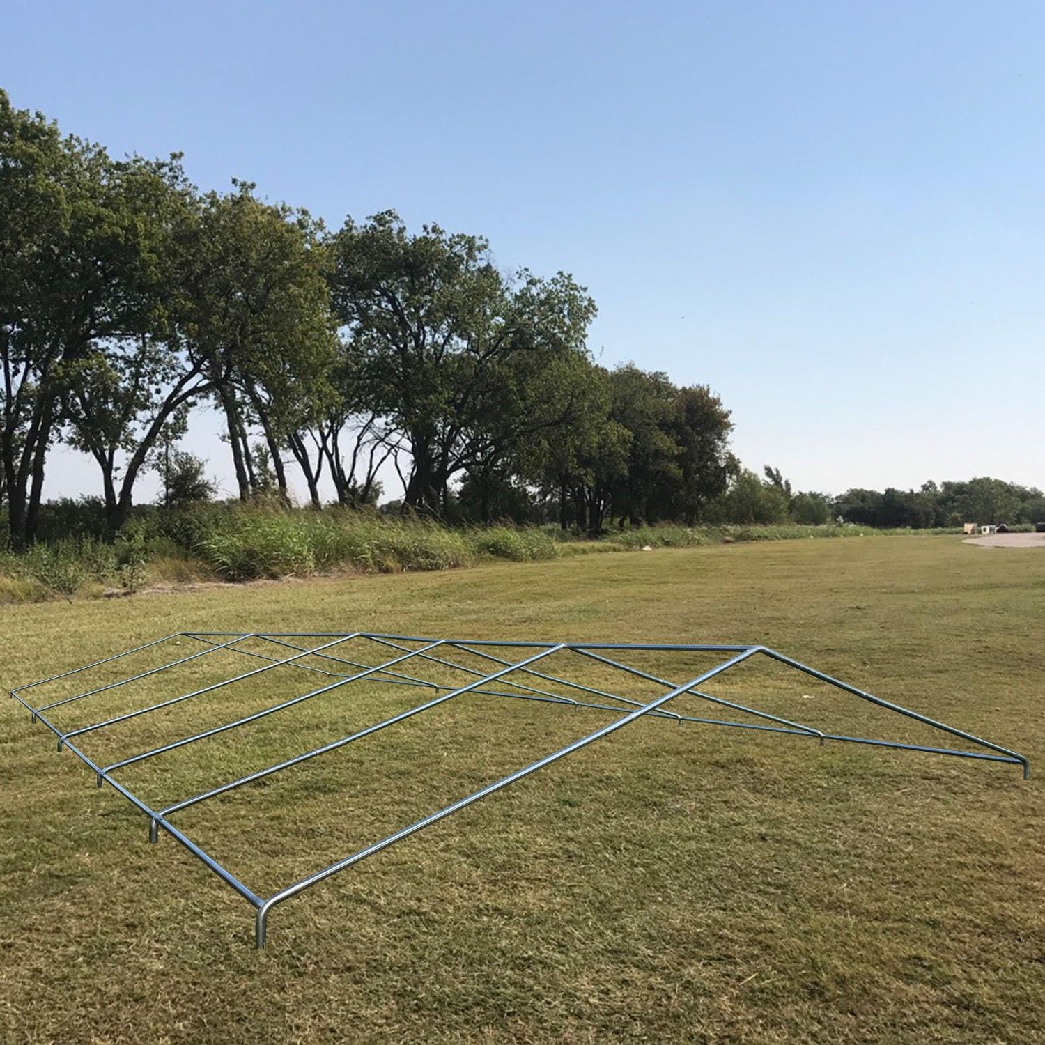 32'x20' PE Party Tent with Waterproof Top and Removable Sidewalls M19994