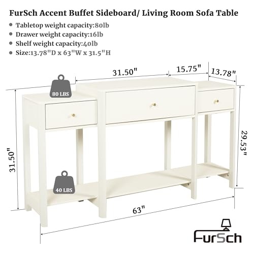 Marble Texture Console Table with Drawer and Open Shelf Z34994