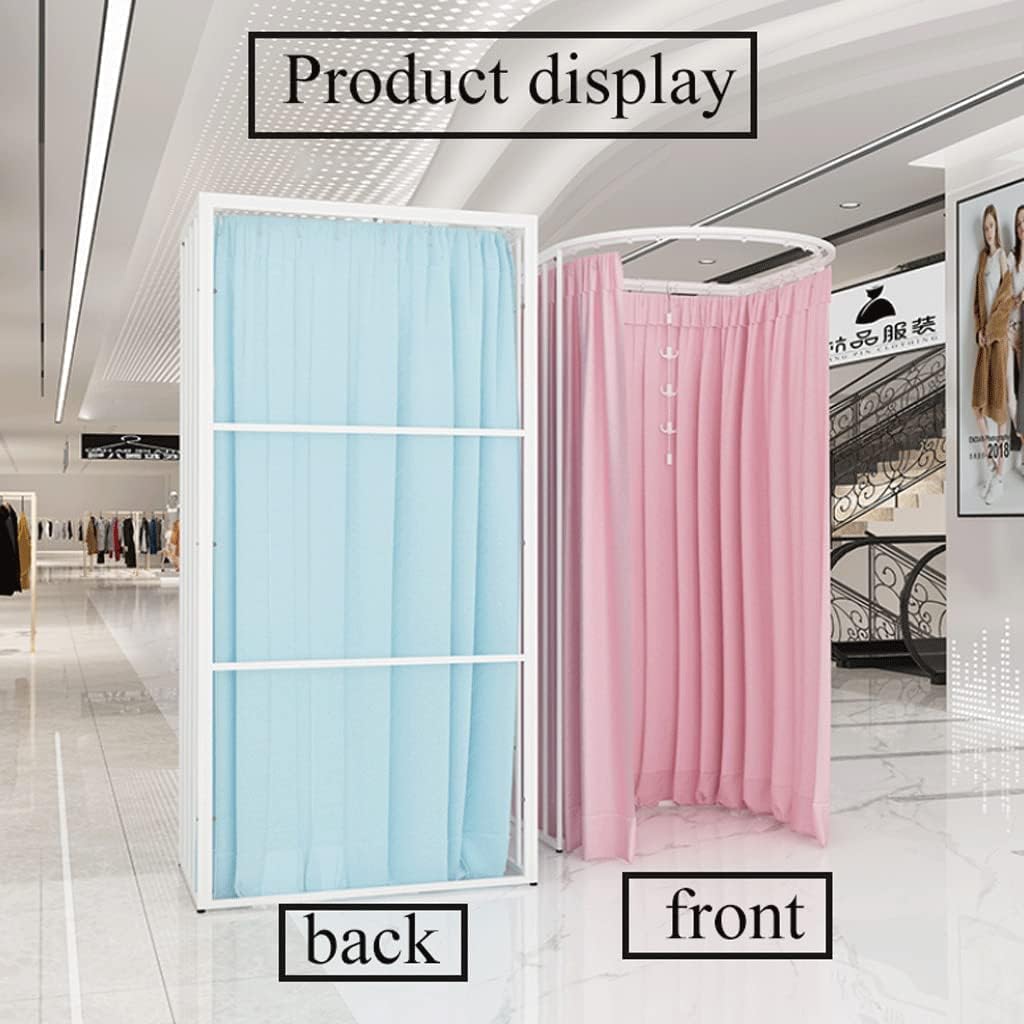 Portable Fitting Room with Floor-Standing Frame Y5574