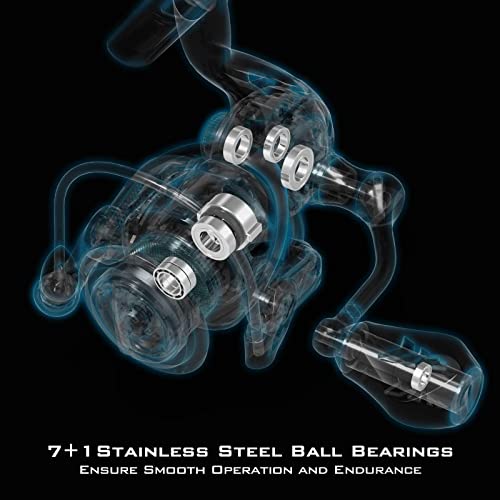 Spinning Reel for Fresh and Saltwater Fishing U4812