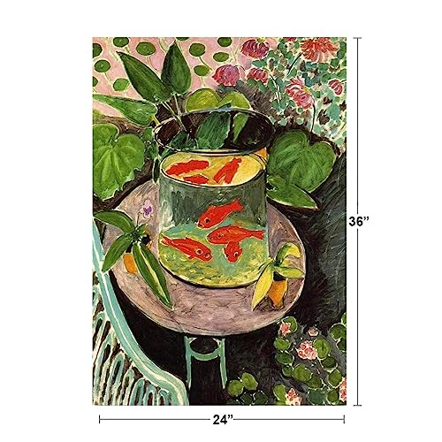 Goldfish Abstract Art Poster Print 36x54 C9030