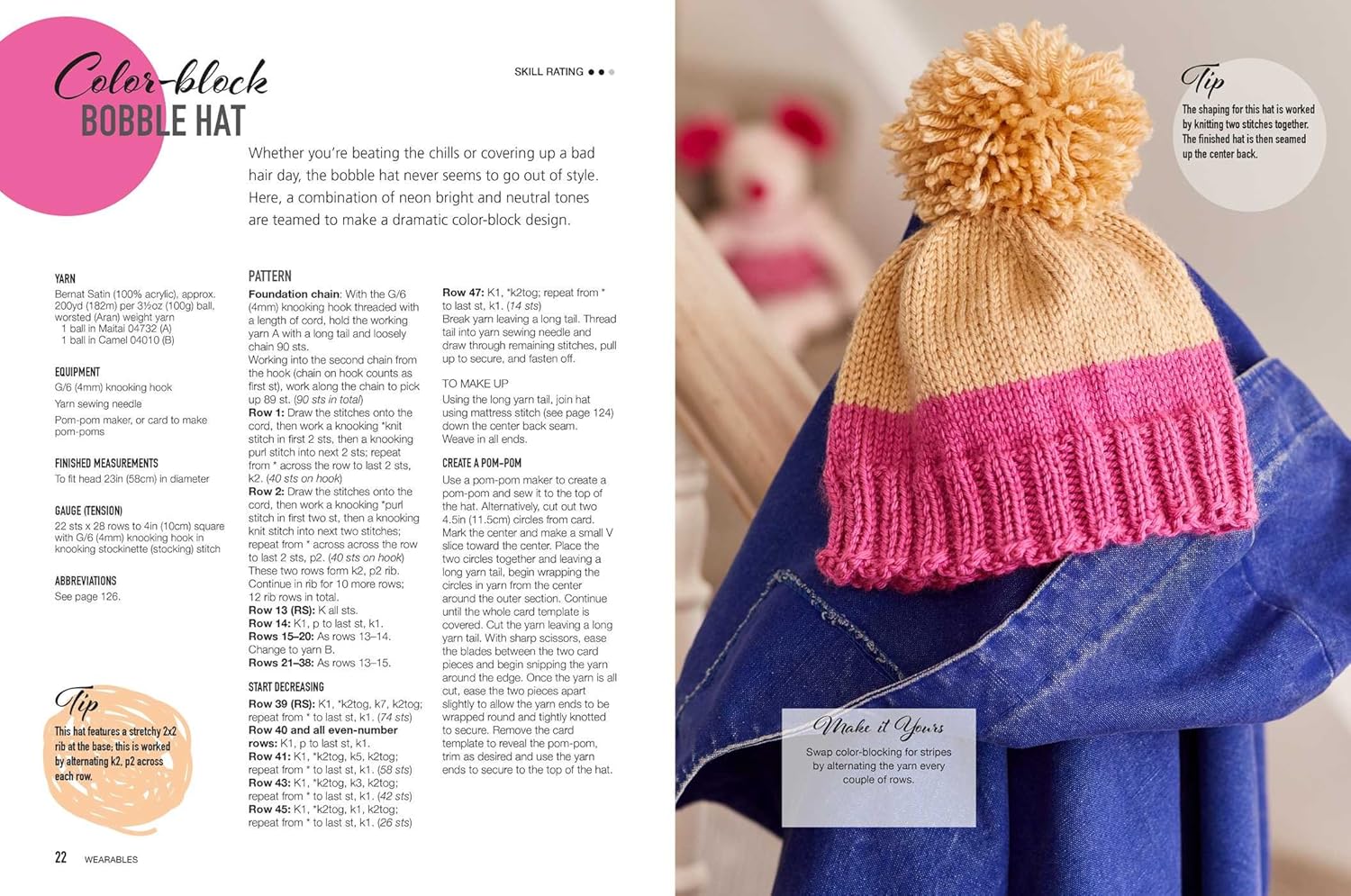 Knooking patterns for crochet hook knitting G2023