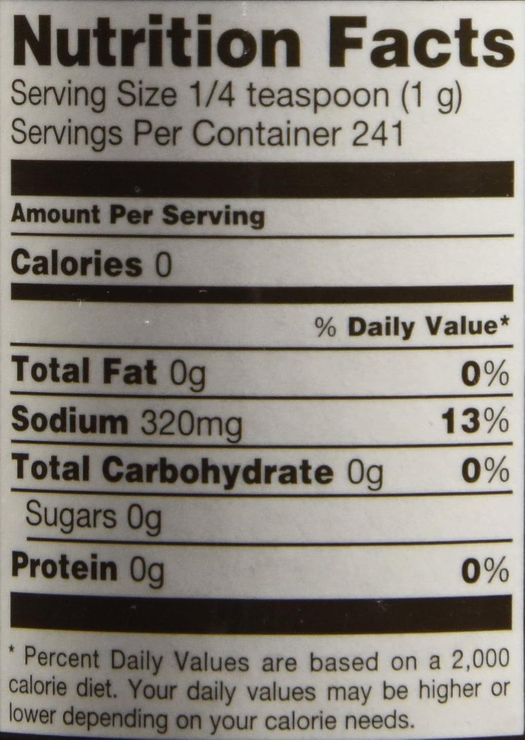 Seasoning Salt, 8.5 oz Q786830