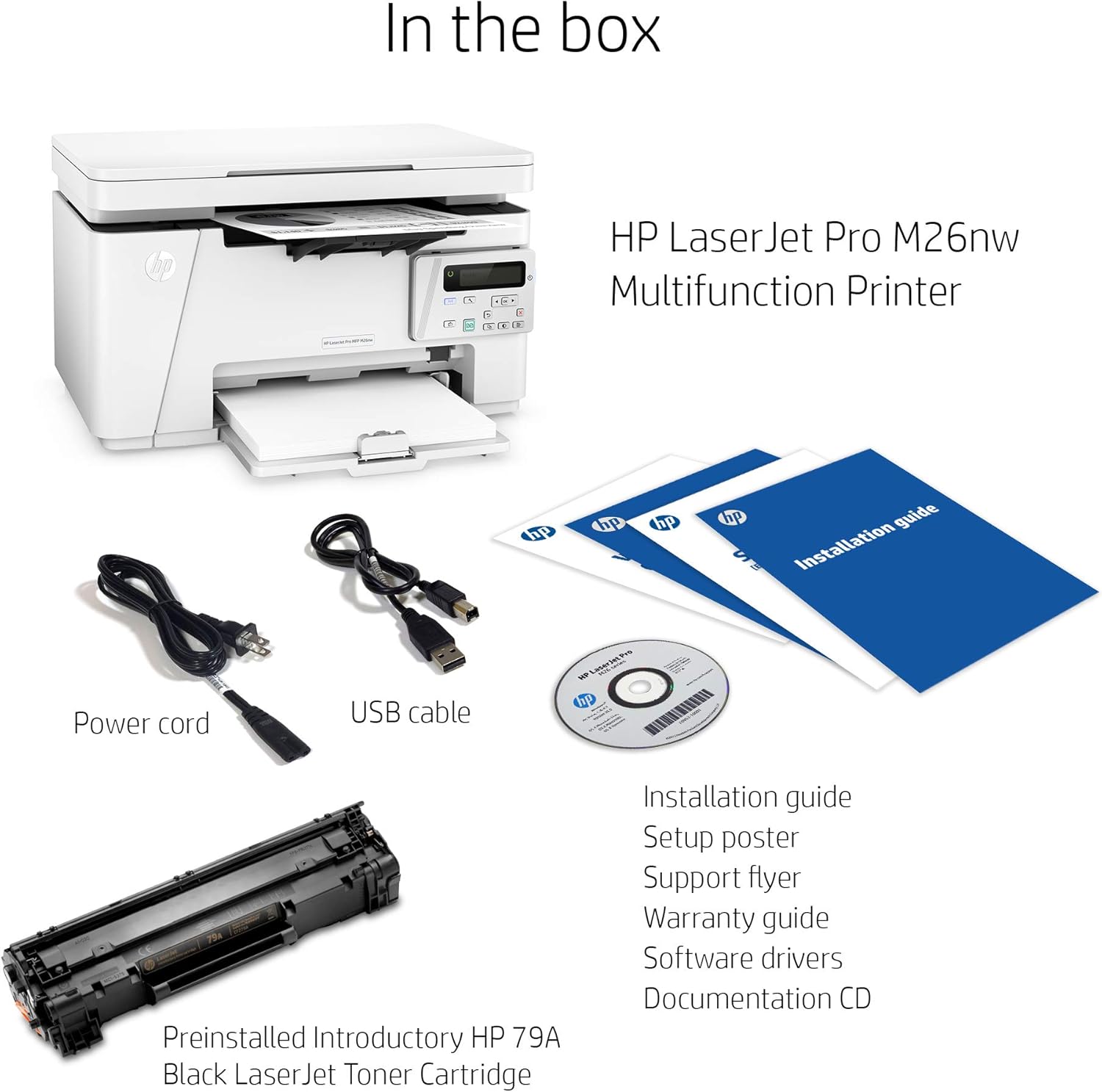 Wireless All-in-One Compact Laser Printer H206968