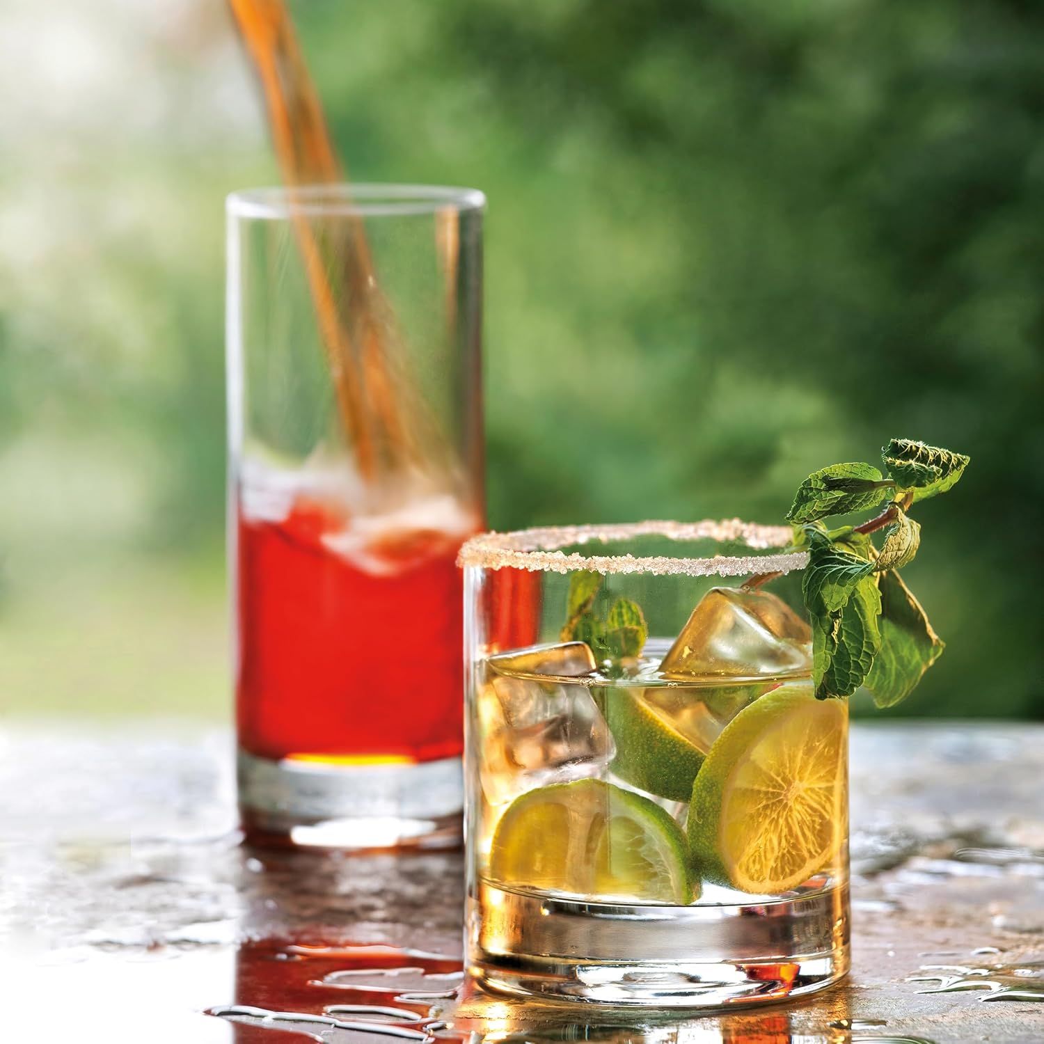 Set of 4 Double Old Fashioned Glasses, 13.5 oz Y461086