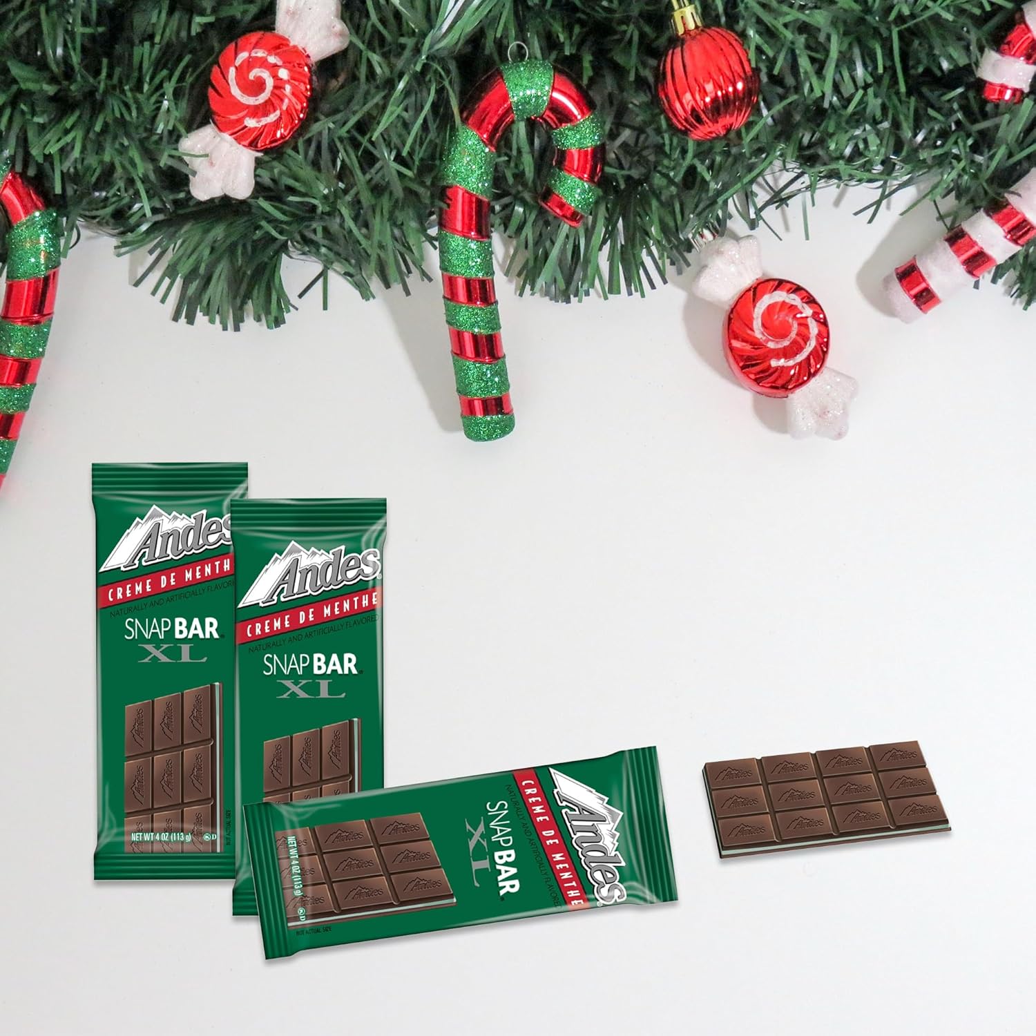 Creme De Menthe XL Snap Bar 3 Pack, Individually Wrapped Chocolate Mints J86217