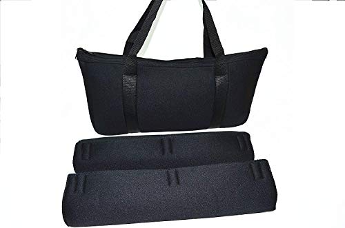 American Mah Jongg,Western Mah Jong Set Soft Carry Bag with 2 Pcs Combo Racks and Tiles Holder (Trays) Wrappers.