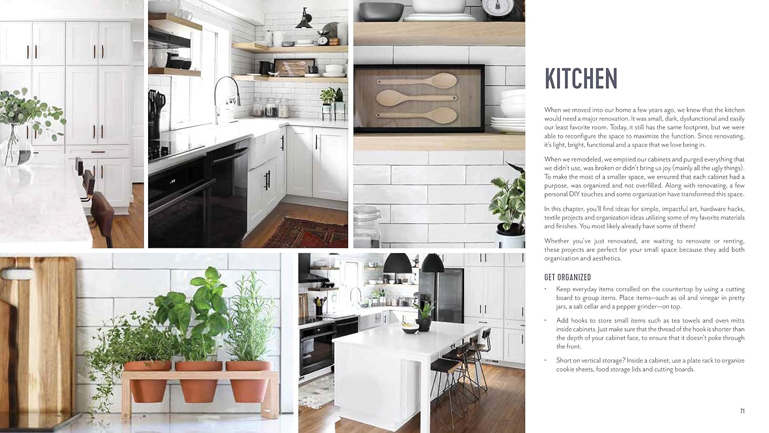 Easy DIY Projects for Small Spaces: Designer Details for Apartments and Condos P552